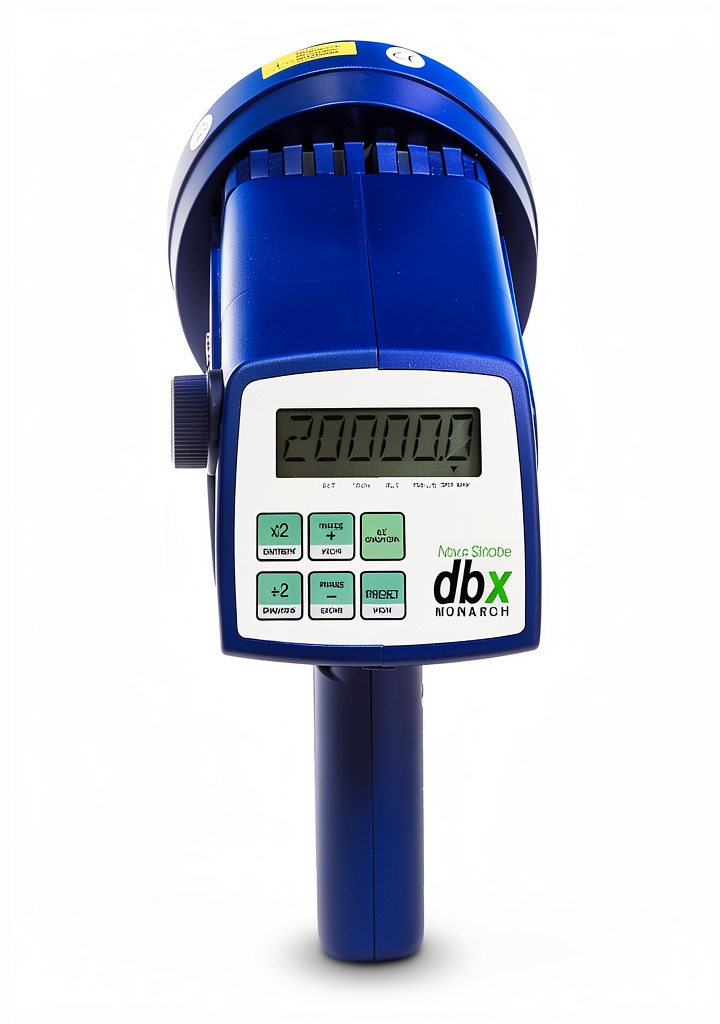COLE-PARMER stroboscope in industrial setting