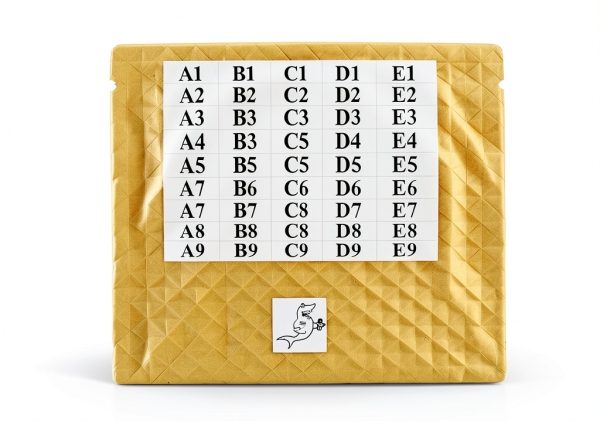 Snack Attack Vending Machine Labels Rectangular Paper Design-0