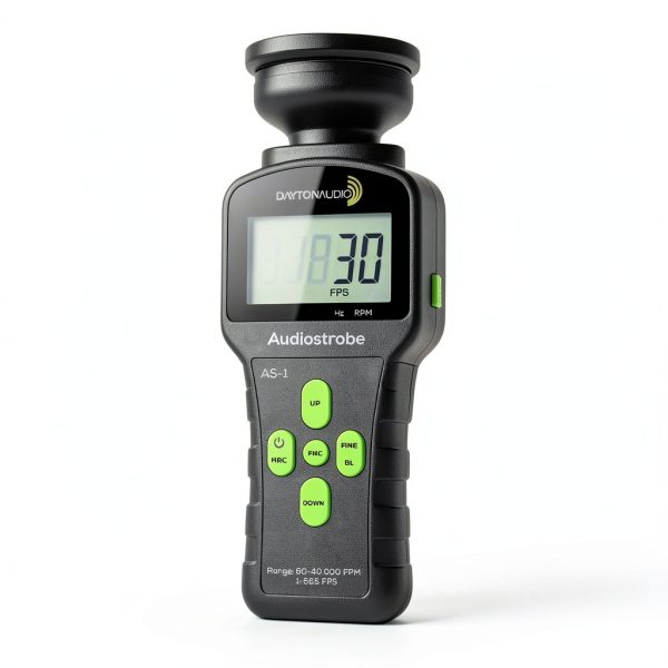 Dayton Audio AS-1 Sound Level Meter Glow-in-the-Dark Buttons-3