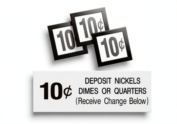 Vending Machine Labels Solar Graphics USA Weatherproof Decal-0