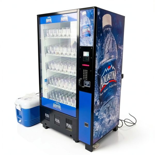 Snack Attack Vending Machine Labels Rectangular Paper Design-1