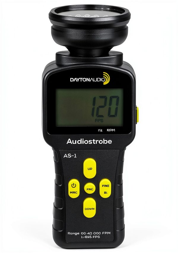 Dayton Audio AS-1 Sound Level Meter Glow-in-the-Dark Buttons-0