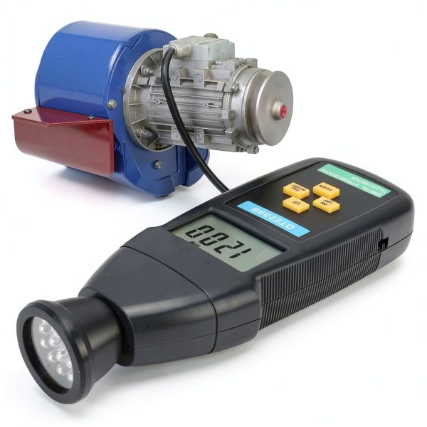Qionia Stroboscope Tachometer LCD Display Durable ABS-5