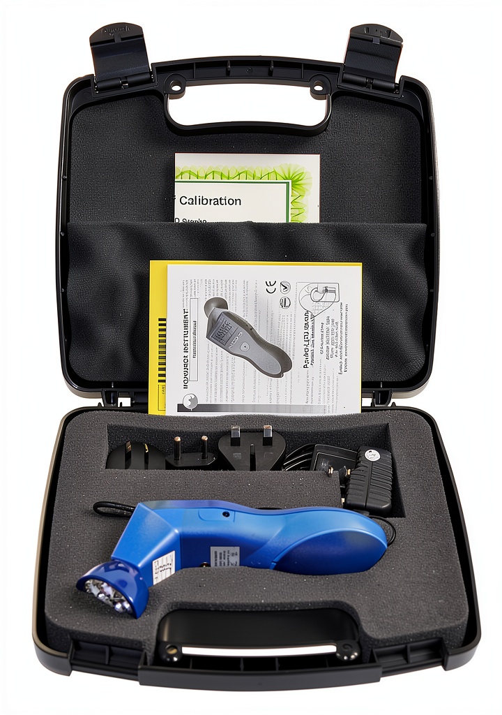 Monarch LED stroboscope in use for industrial speed measurement