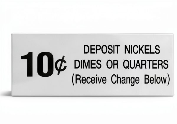 Vending Machine Labels Solar Graphics USA Weatherproof Decal-1