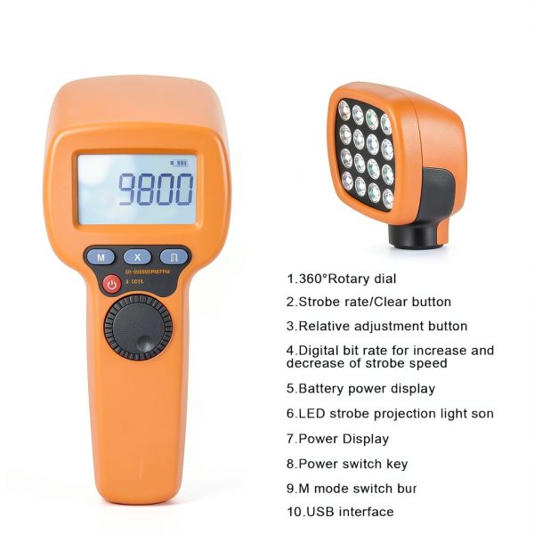 GOYERRNES DT-10S Stroboscope LED Industrial Inspection Tool-2