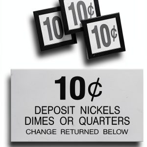 Vending Machine Decal Solar Graphics USA Weatherproof Silver-0