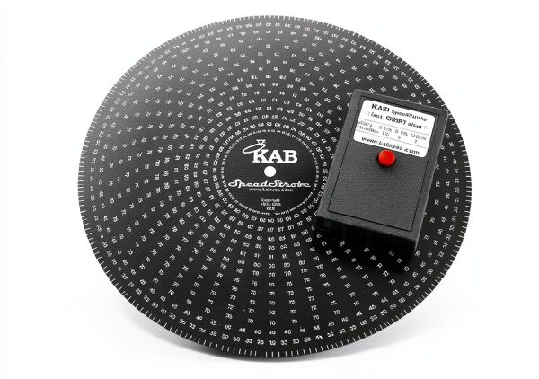 KAB Stroboscope Black Round PVC LED Industrial Tool-0