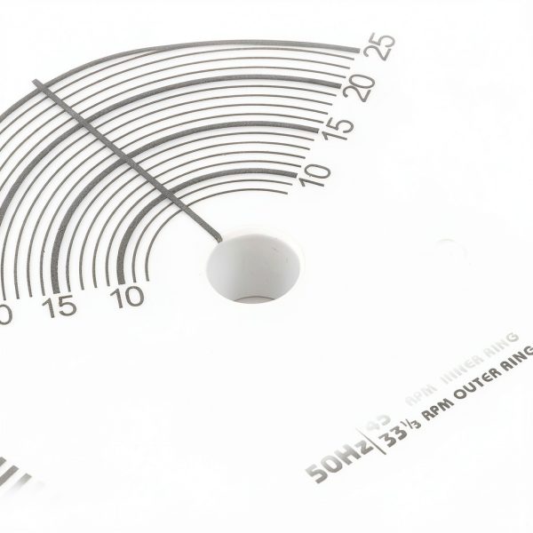 WALFRONT Stroboscope Record Calibration Disc Acrylic-5
