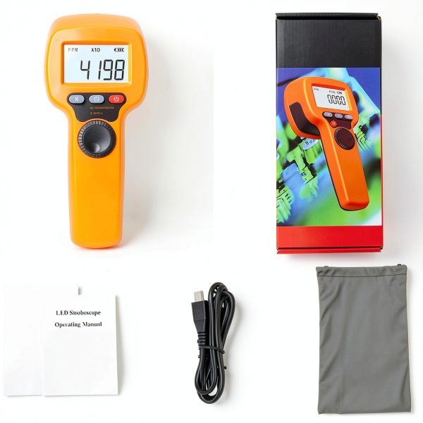 AOPUTTRIVER LED Stroboscope Tachometer RPM Measurement Tool-7