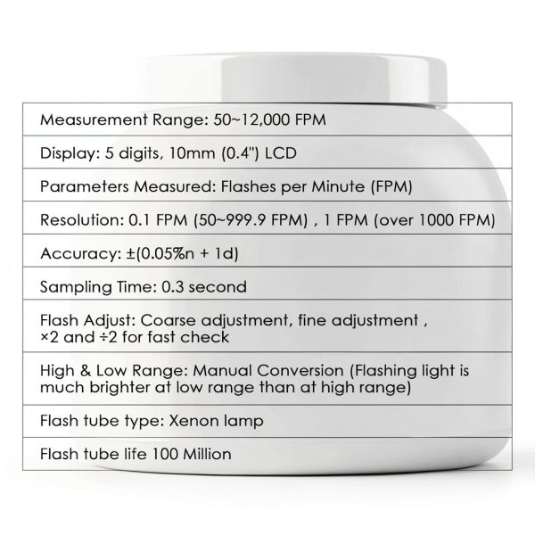 Gain Express Stroboscope Rotational Speed Measurement Tool-3