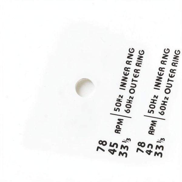Hilitand Stroboscope Record Player Calibration Speed-7