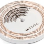 WALFRONT Stroboscope Record Calibration Disc Acrylic-0
