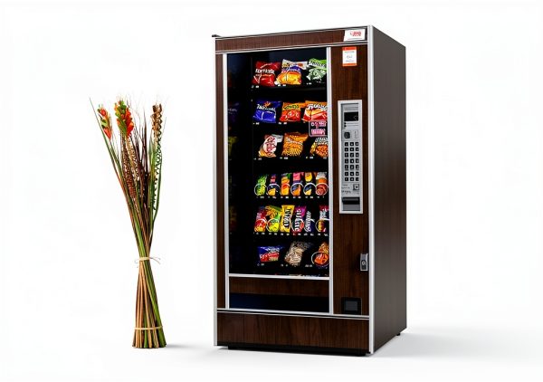Vending Label Snack Attack Vending Black-0