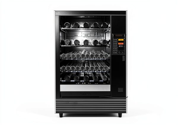 Vending Label Snack Attack Vending Black-1