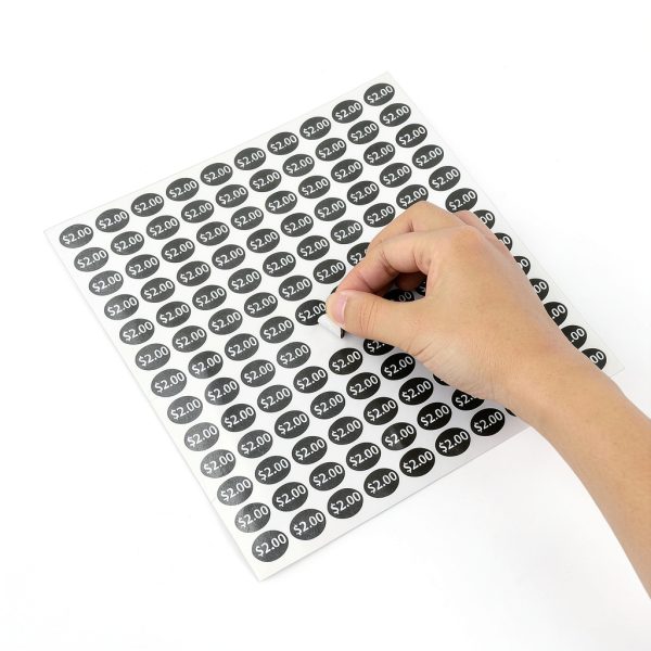 Vending Machine Labels AIEX Black Adhesive-2