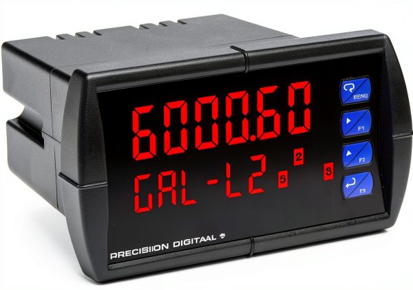 LED Digital Panel Meter PD6000-6R4, NEMA 4X Enclosure, 4 SPDT Relays-0