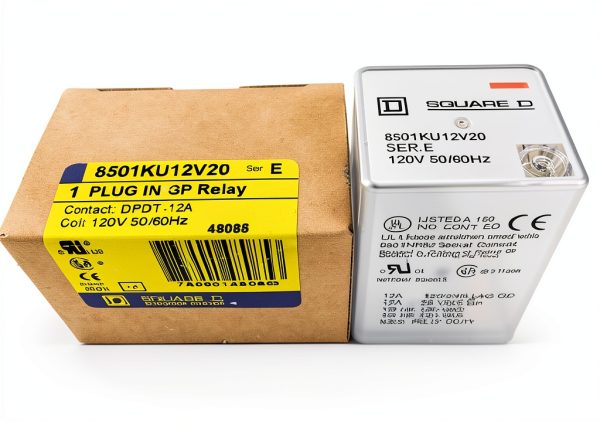 SQUARE D 8501 KU12V20 Relay 120V Process Controller Compact Switch-0