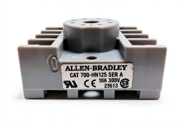 New Box of 9 ALLEN BRADLEY 700-HN125 Socket 8 PIN SER A 700HN125-1