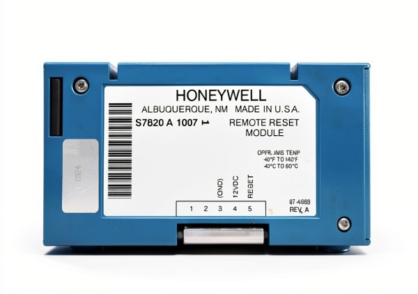 HONEYWELL S7820A1007 Remote Reset Module, 12VDC, 5 PIN Connector, 140 Degree-1